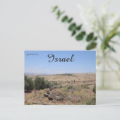 Sermon auf dem Berg in der Nähe von Galiläa Postkarte (Stehend Vorderseite)