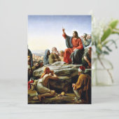 Sermon auf dem Berg Karte (Stehend Vorderseite)