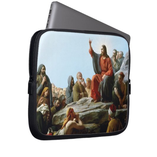 Sermon auf dem Berg Laptopschutzhülle (Vorne Rechts)