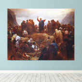 Sermon auf dem Berg Leinwanddruck (Insitu (Holzboden))