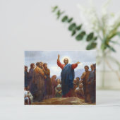 Sermon auf dem Berg Postkarte (Stehend Vorderseite)