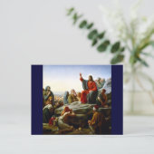Sermon auf dem Berg Postkarte (Stehend Vorderseite)
