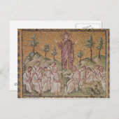 Sermon auf dem Berg Postkarte (Vorne/Hinten)