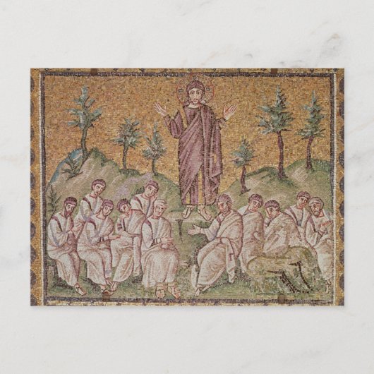 Sermon auf dem Berg Postkarte (Vorderseite)