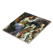 Sermon auf dem Berg, schöne Kunst, Fliese (Seite)