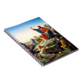 Sermon auf dem Berg von Carl Bloch Notizblock (Rechte Seite)