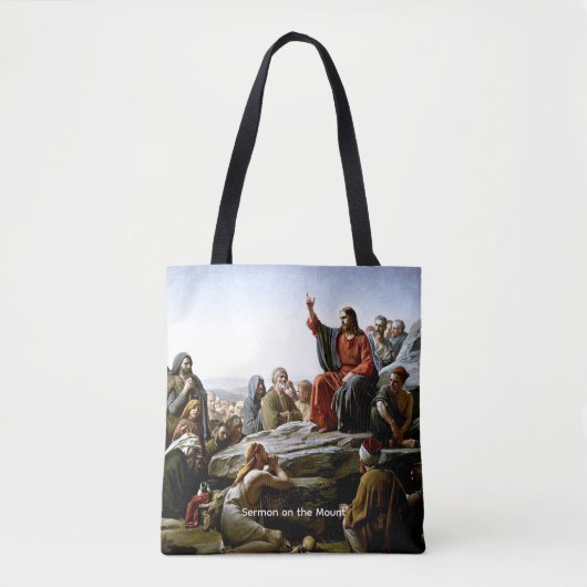 Sermon auf dem Berg von Carl Bloch Tasche (Vorderseite)