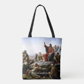 Sermon auf dem Berg von Carl Bloch Tasche (Rückseite)