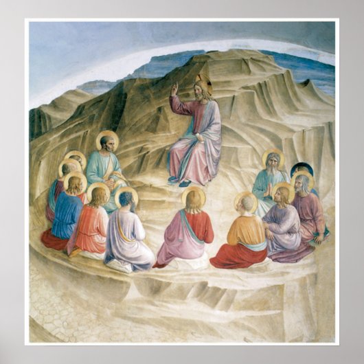 Sermon auf dem Mondplakat Poster (Vorne)