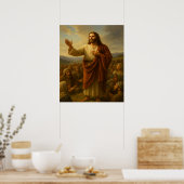Sermon auf dem Mount™ LDS Wall Art Poster (Küche)