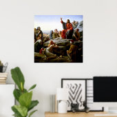 Sermon auf dem Mount Poster (Heimbüro)