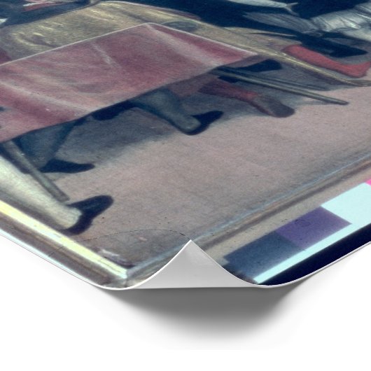 Sermon der päpstlichen Legate, Cornelius Musso Poster (Ecke)