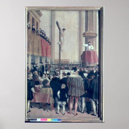 Sermon der päpstlichen Legate, Cornelius Musso Poster (Vorne)