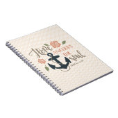 Sermon Notes: Hoffnung, dass das Soul verankert. Notizblock (Rechte Seite)