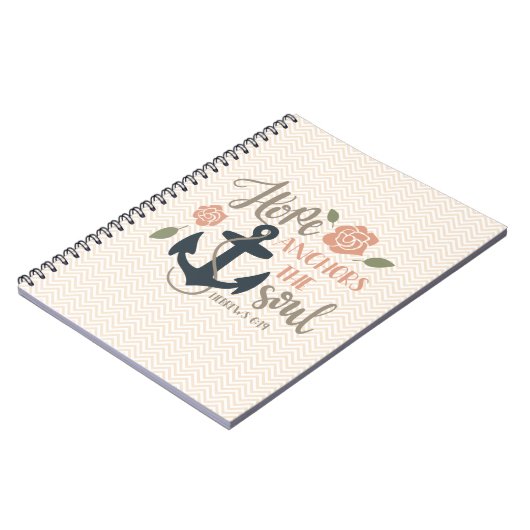 Sermon Notes: Hoffnung, dass das Soul verankert. Notizblock (Linke Seite)