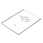 Sermon Notes Year Date Notizblock (Linke Seite)