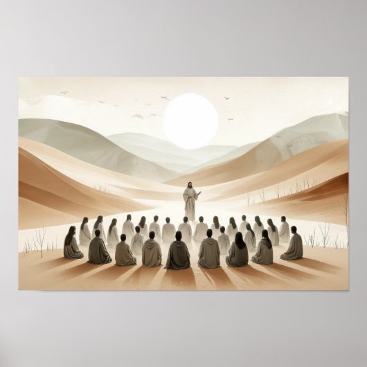 Sermon on the Mount Poster (Vorne)