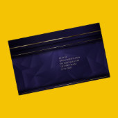 Seroius dunkelblau beruflicher Premium Visitenkarte