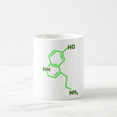 Serotonin-Abzeichen Kaffeetasse (Mittel)