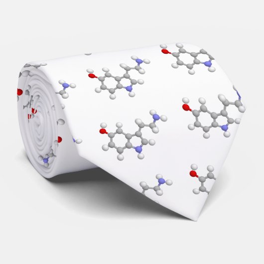 Serotonin Krawatte (Gerollt)