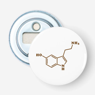 Serotonin Molekulare Chemische Formel Flaschenöffner