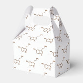 Serotonin Molekulare Chemische Formel Geschenkschachtel (Rückseite)