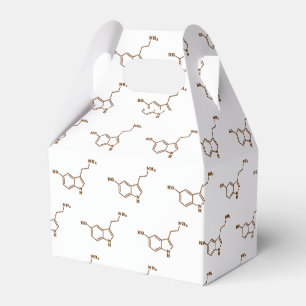 Serotonin Molekulare Chemische Formel Geschenkschachtel