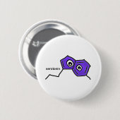 Serotonin Neurotransmitter Button (Vorne & Hinten)