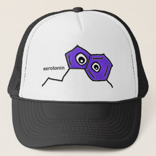 Serotonin Neurotransmitter Truckerkappe