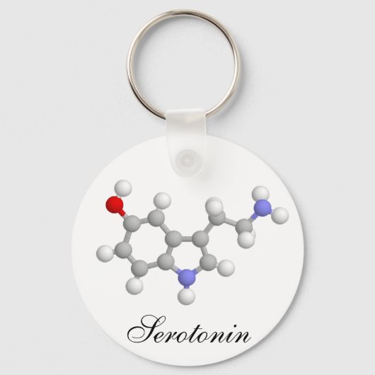 Serotonin Schlüsselanhänger (Vorderseite)