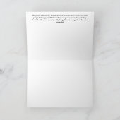 Serotonin-Sonnenschein-Karte Karte (Innenseite)