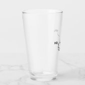 Serotonin-Symbol für chemische Formel Glas (Rechts)