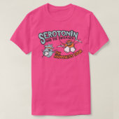 Serotonin und Dopamine  T-Shirt (Design vorne)
