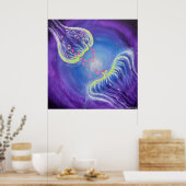 Serotonin-Wiederaufnahme Poster (Küche)
