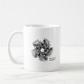 Serotoninempfängerprotein-Biochemie-Tasse Kaffeetasse (Links)