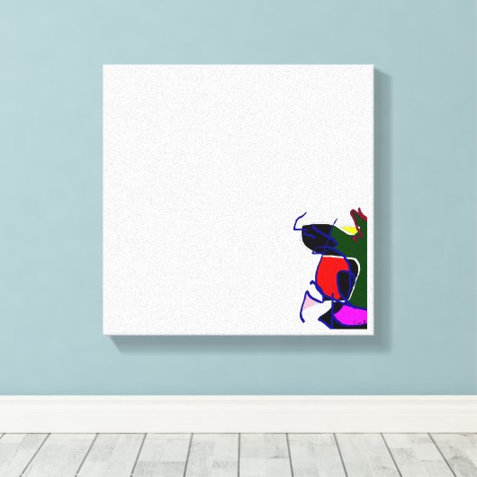 SERPANTINEN LEINWANDDRUCK (Insitu (Holzboden))