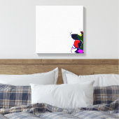 SERPANTINEN LEINWANDDRUCK (Insitu (Schlafzimmer))