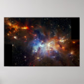 Serpens (NIRCam Image) Poster (Vorne)