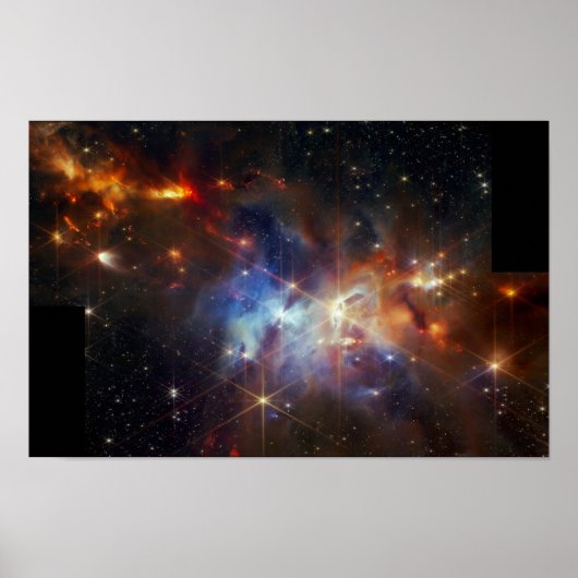 Serpens (NIRCam Image) Poster (Vorne)