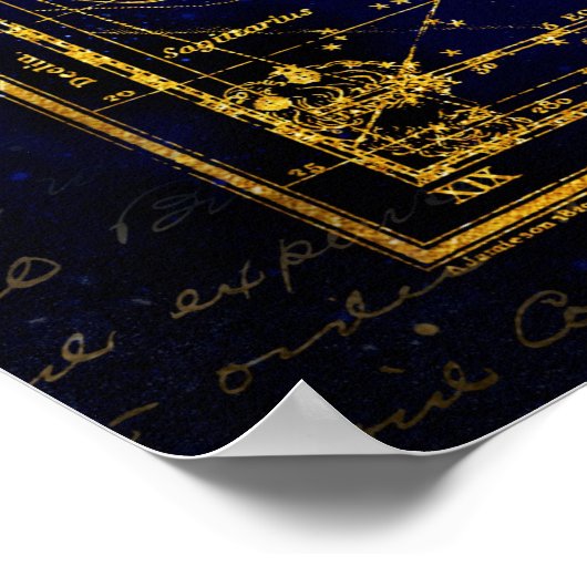 Serpens-Sternbild Poster (Ecke)