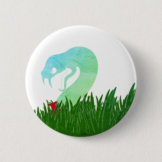 Serpent and appel Button/ Button (Vorderseite)