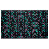 Serpent Chasing Schwanz Nahtloses Muster Stoff (Fat Quarter (45,7 x 55,9 cm))
