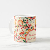 Serpent Dreams Chiness neues Jahr Kaffeetasse (Vorderseite Links)