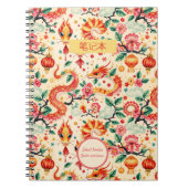 Serpent Dreams Chiness neues Jahr Notizblock (Vorderseite)