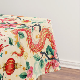 Serpent Dreams Chiness neues Jahr Tischdecke