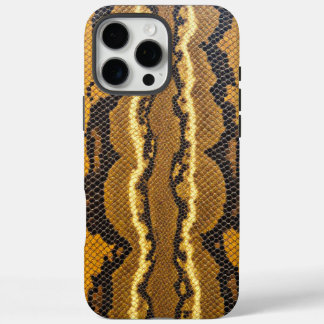 Serpent Guard : Gelbe Leopardenhaut iPhone 16 Pro Max Hülle