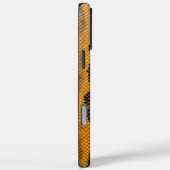 Serpent Guard : Gelbe Leopardenhaut Case-Mate iPhone Hülle (Rückseite / Rechts)