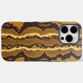 Serpent Guard : Gelbe Leopardenhaut Case-Mate iPhone Hülle (Rückseite (Horizontal))