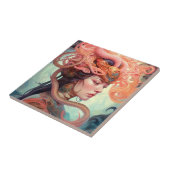 Serpent Hair Lady Fantasy Art Fliese (Seite)