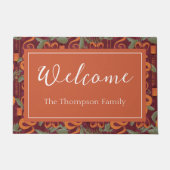 Serpent Luxe Muster - Der weiße Lotus Fußmatte (Vorderseite)